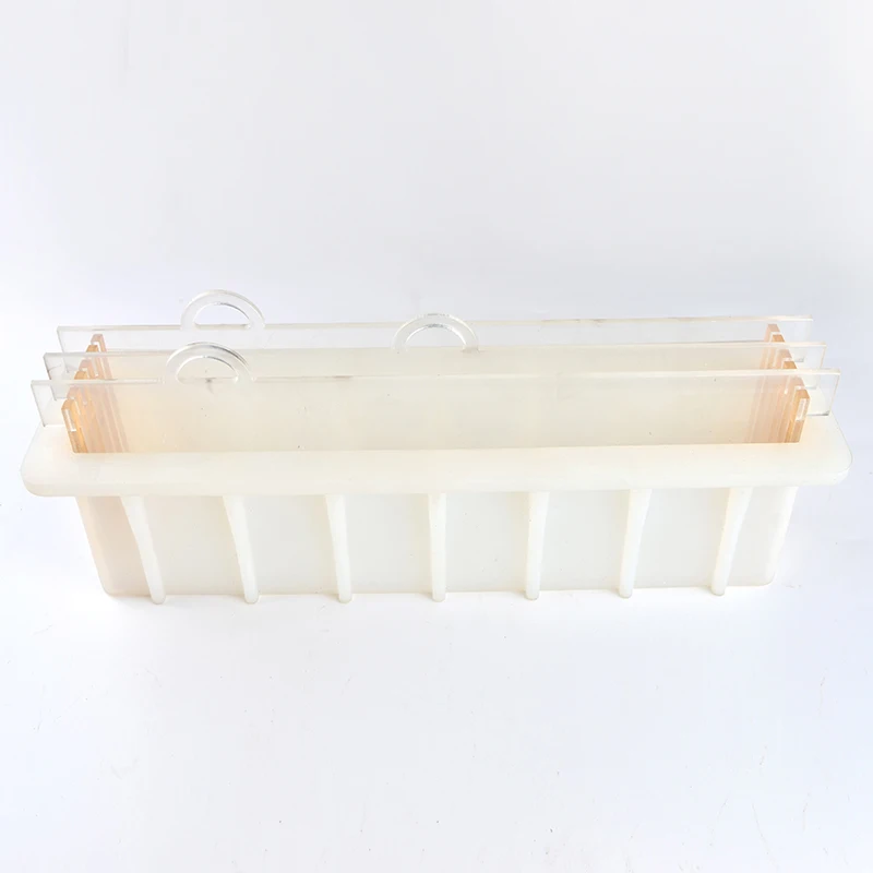 Nicole силиконовая форма вихревой формы для изготовления мыла с прозрачной вертикальной акриловой вагонкой выпечка торта DIY Форма для хлеба и тостов