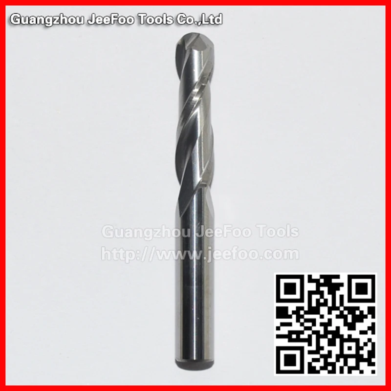 

6*22mm 2 Flutes Carbide Ball Nose End Mills, CNC Milling Cutter, Router Bits,PVC, Machine Tool
