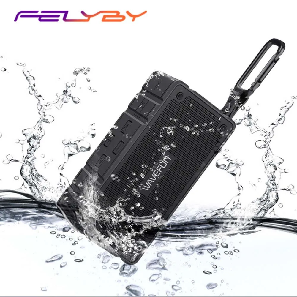 

FELYBY IP65 wireless bluetooth speaker portable speaker wireless Bluetooth NFC Bluetooth mini Outdoor speaker Support TF AUX