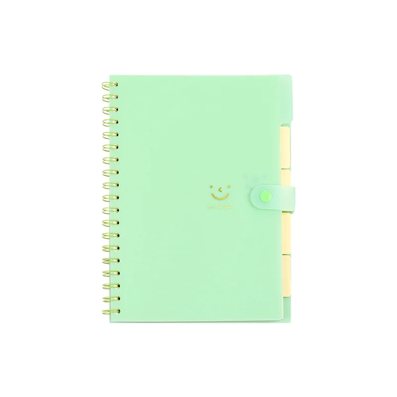 Креативная портативная книга Smile Coil 1 шт. записная книжка дневник на спирали мини