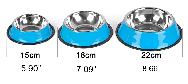 3-Colors-Stainless-Steel-Dog-Bowls-Lovely-Pet-Food-Water-Drink-Dishes-Feeder-For-Cat