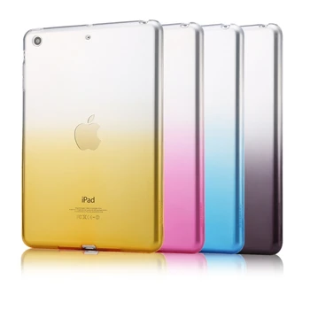

For IPad Mini 4 3 2 1 Case Gradient Soft Transparent Cover For IPad Mini 4 3 Mini2 Mini1 Silicone Clear Ultra-thin Back Case