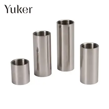 

Yuker Steel Guitar Slide Length 28/51/60/70mm Stainless Slider Deslizante Guitarra Smooth Edge