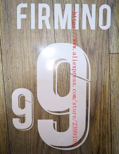 KEITA FIRMINO MANE M.SALAH SHAQIRI nameset patch badge - Цвет: Антикварная медь