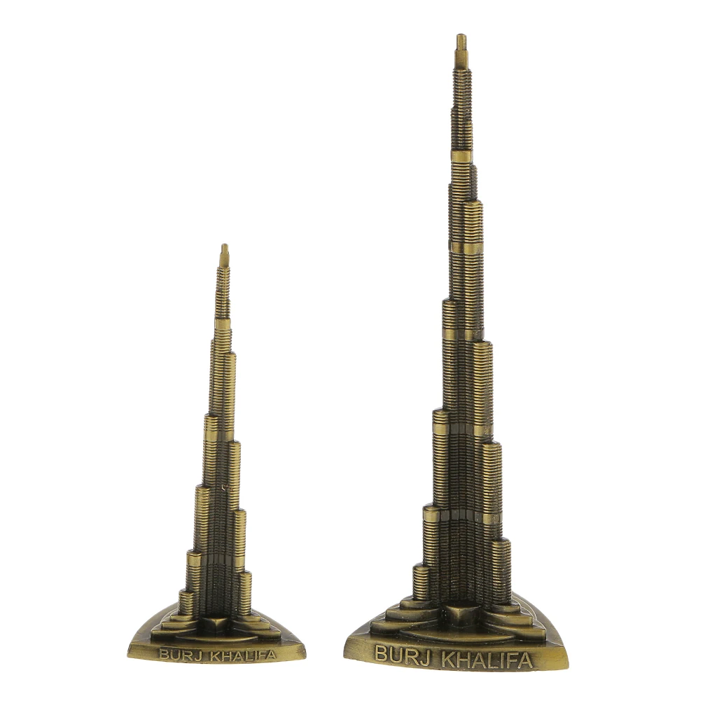 KHALIFA TOWER DUBAI ARCHITECTURE BUILDING REPLICA COLLECTIBLE SOUVENIR 13CM