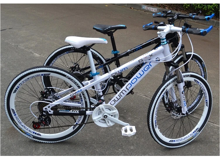 2014 24 inch aluminum 21 speed mountain bike double disc brakes bicycle
