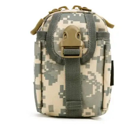 Камуфляжная нейлоновая сумка для мобильного телефона, посылка, Военная Тактическая Сумка для альпинизма, армейская сумка, дорожные походные сумки - Цвет: ACU