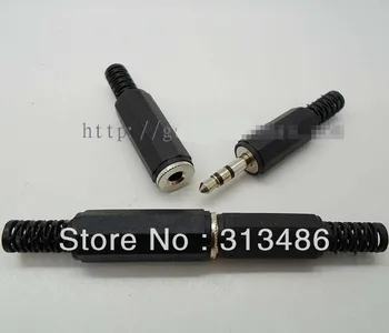 

3.5mm Stereo audio plug Male Jack Plug 3.5 Headphone microphone Connector