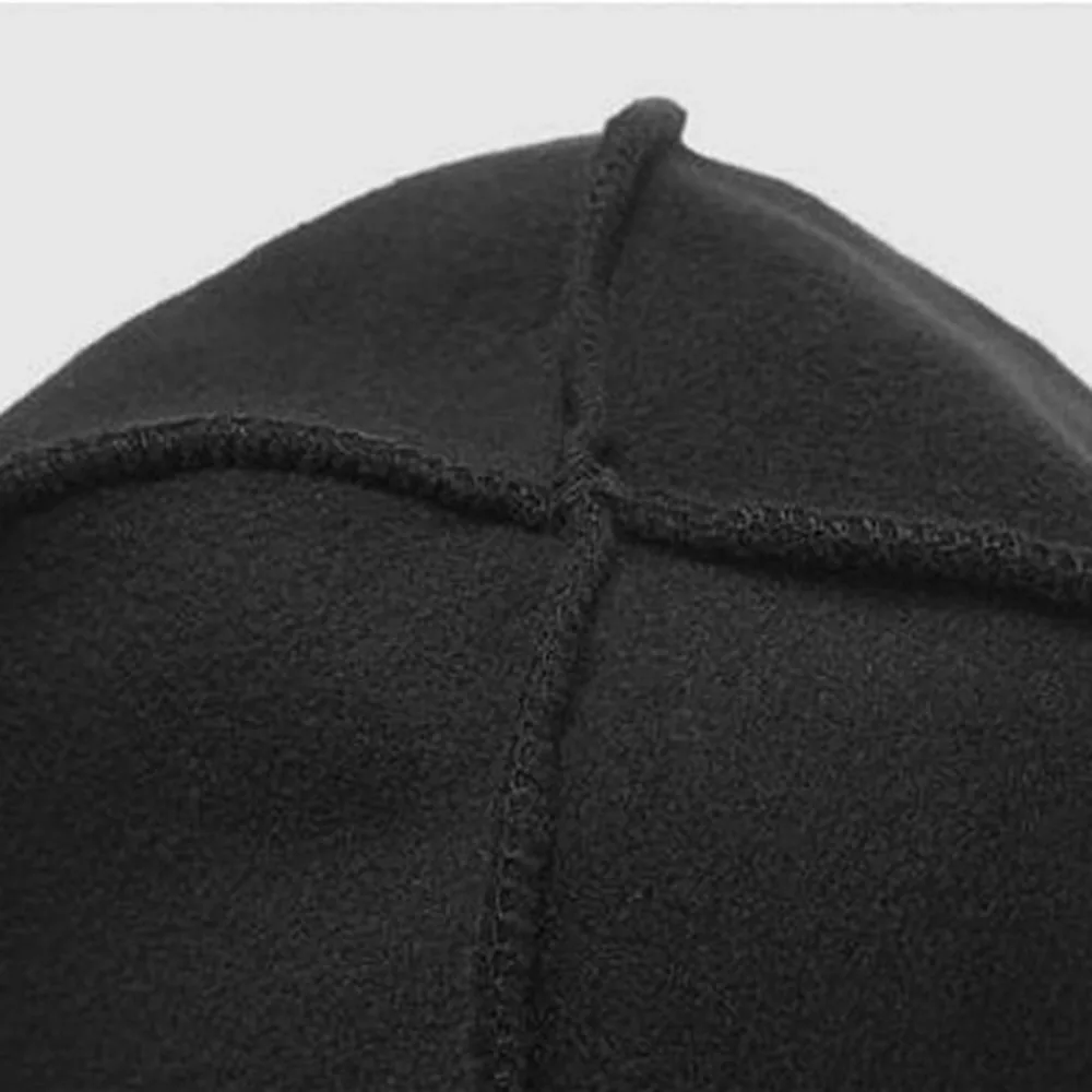 Geebro/мужские и женские зимние однотонные мягкие теплые часы унисекс с капюшоном из флиса, утолщенная Военная армейская ветрозащитная Выходная шляпа