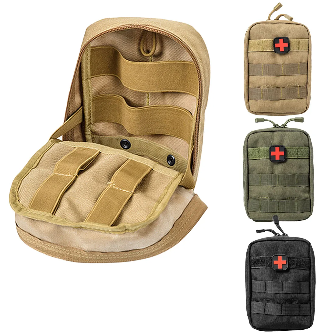 New Outdoor Camping Survival Kit Tactical Medical Backpack First Aid