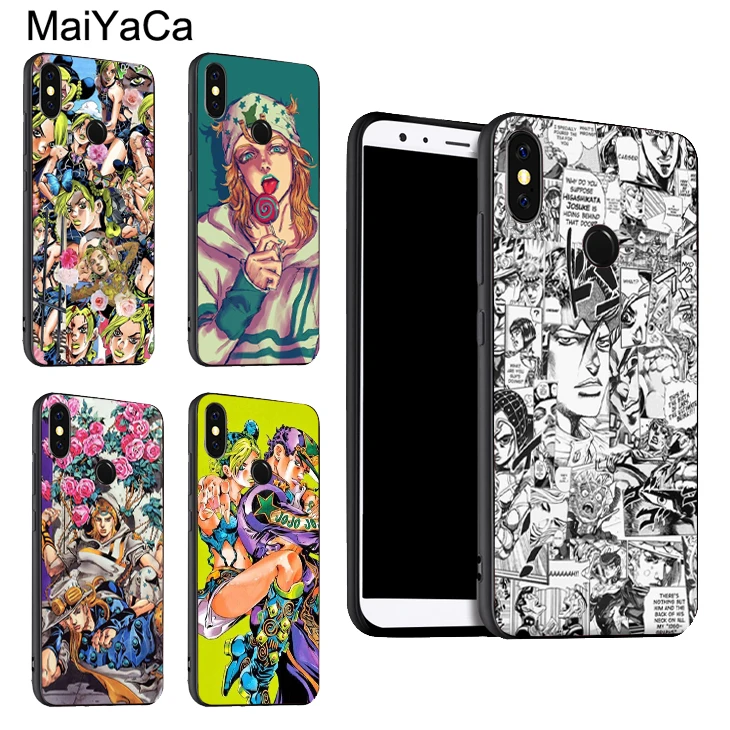 Jolyne Kujo Johnny Joestar Jojo для POCO X3 F2 чехол Red mi Note 9 Pro 8 7 8T 9S 9A 9C Mi 10 Lite 9T A3 Coque|Бамперы| |