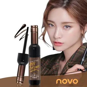 

NOVO Eyebrow Cream Matte Red Wine Tear And Pull Eyebrow Cream Lasting Waterproof Strong Color Does No Makeup Eyebrow Cream
