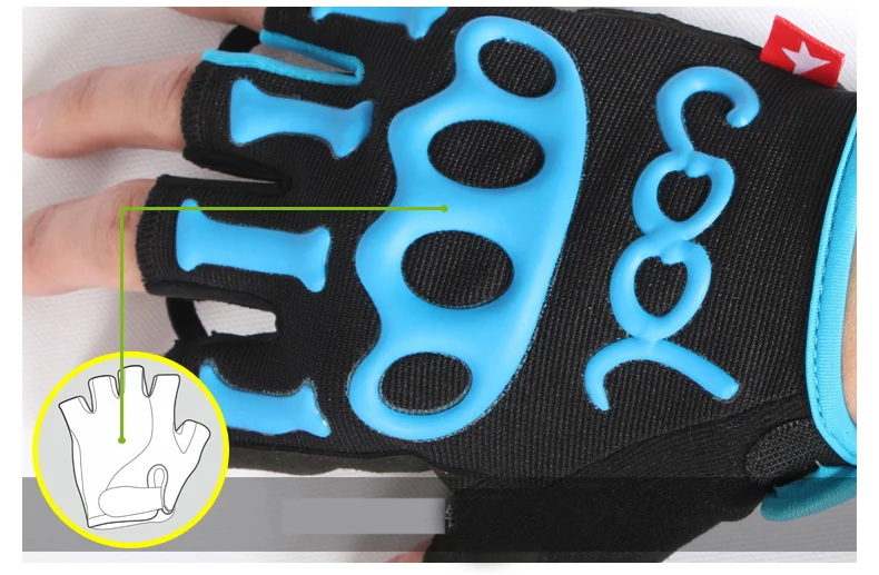 GIYO перчатки для велоспорта, уличные защитные перчатки для горного велосипеда, перчатки для гонок на полпальца, противоскользящие гелевые дышащие короткие велосипедные перчатки