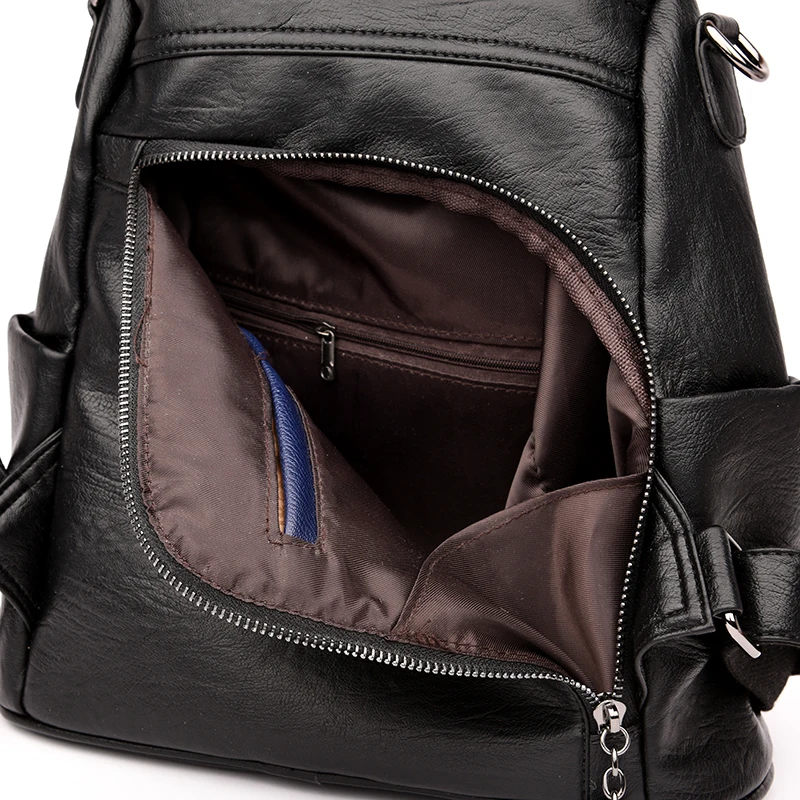 Мода, женский рюкзак, Молодежные кожаные винтажные рюкзаки для девочек-подростков, женская школьная сумка, рюкзак mochila sac a dos