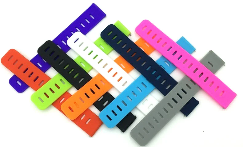 Ремешок силиконовый для Amazfit Bip сменный Браслет наручных часов быстрая установка
