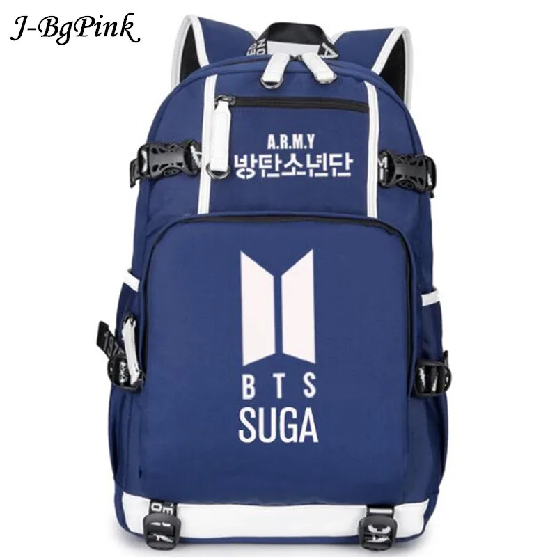 

Kpop BTS Bangtan Boys Backpacks Korean Singer Team BTS Shoulder Bag Boys Girls Teenagers Fans Bulletproof Boy Scouts Backpack