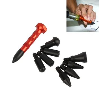 

Paintless Dent Repair Tool Dent Puller Label Rubber Hammer Faucet Pen Tool Kit Hand Tool For Car Dent Repair