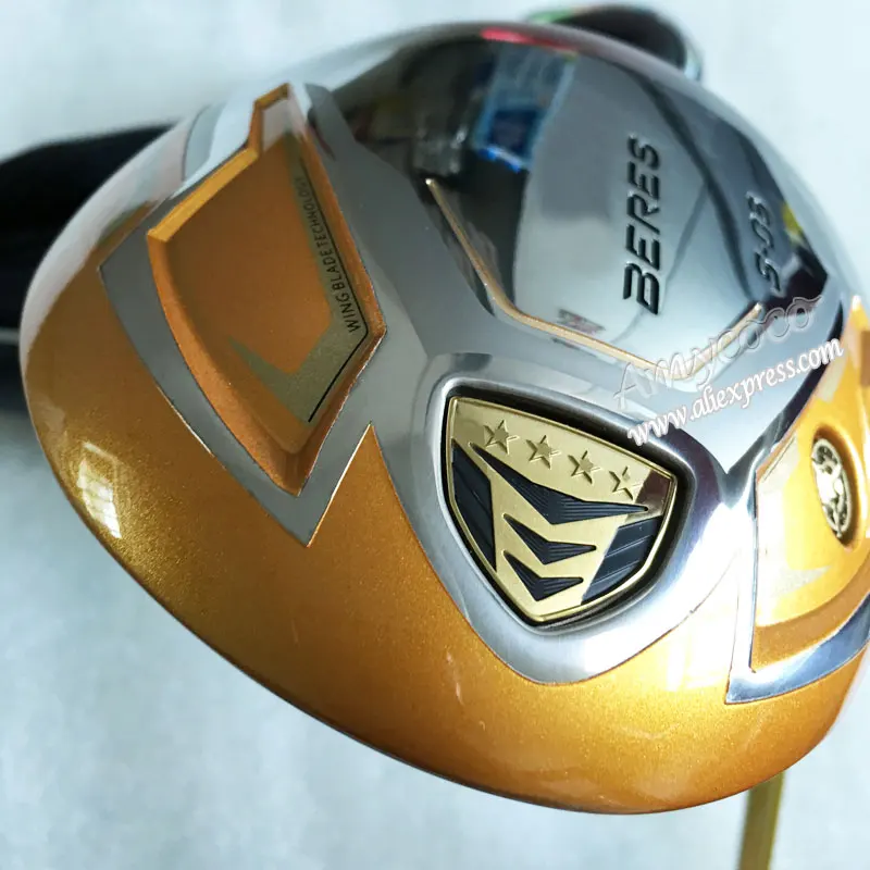 Новые клюшки для гольфа HONMA S-03 4 Star Golf driver 9,5 или 10,5 Лофт графитовая клюшка для гольфа R или S flex clubs driver Cooyute