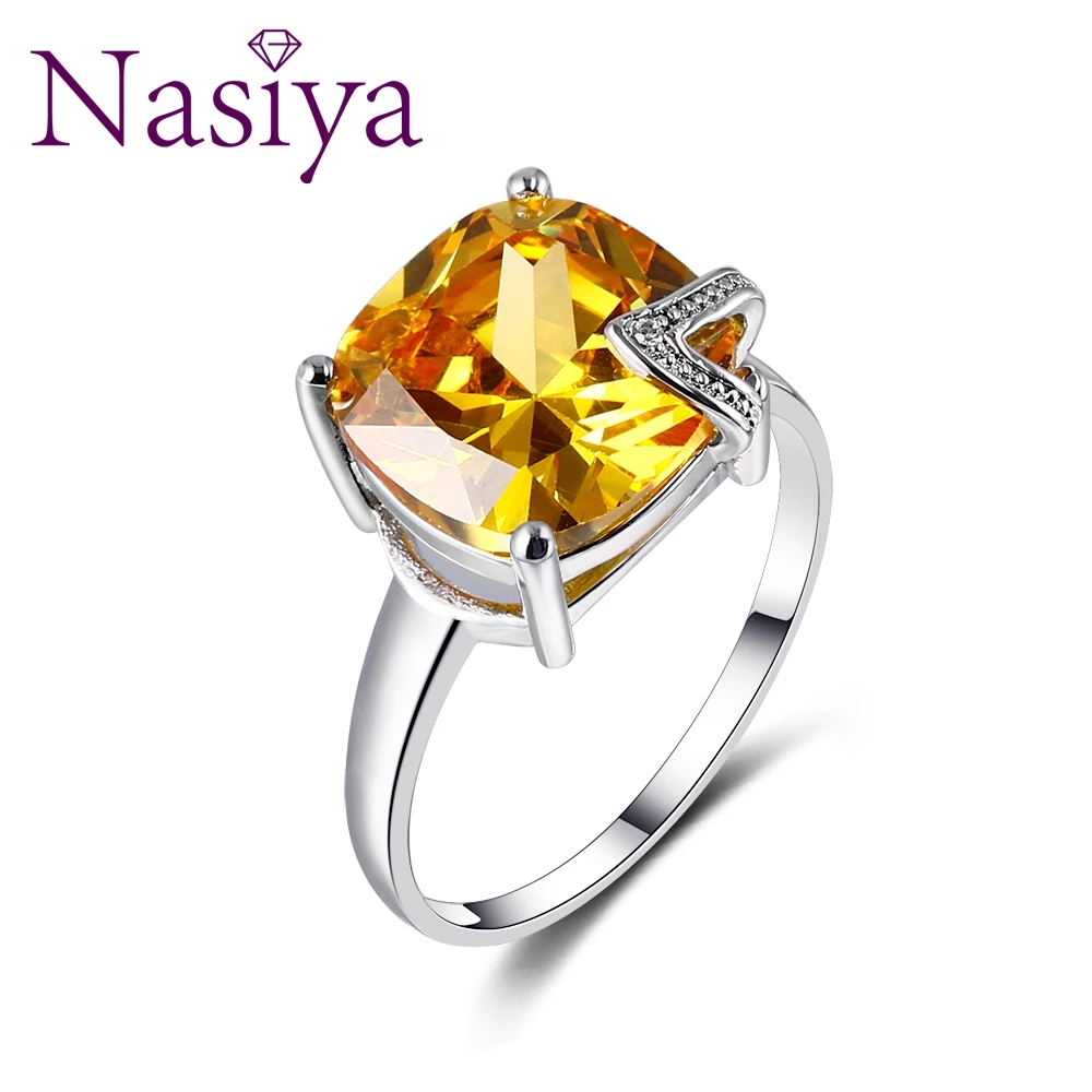 Nasiya Charm Sample Design Created Gemstone Rings 100% Genuine 925 Sterling Silver Women Fashion Jewelry Daily Life Wholesale Nasiya Charm Sample Design Created Gemstone Rings 100% Genuine 925 Sterling Silver Women Fashion Jewelry Daily Life Wholesale