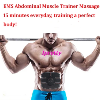 

Abdominal Muscle Trainer body Massage ABS Electric slimming massage Training six pads effective thin loss weight belly massager