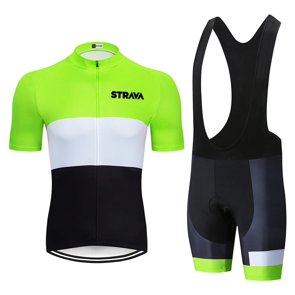 Лето Strava Велоспорт Джерси комплект с коротким рукавом Майо Ropa Ciclismo Форма велосипед Быстросохнущий Цикл MTB Одежда - Цвет: 13