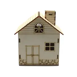 Feichao DIY деревянный кропотливый маленький дом 14*12*17,5 см копилка для монет коробка для детской комнаты креативное украшение