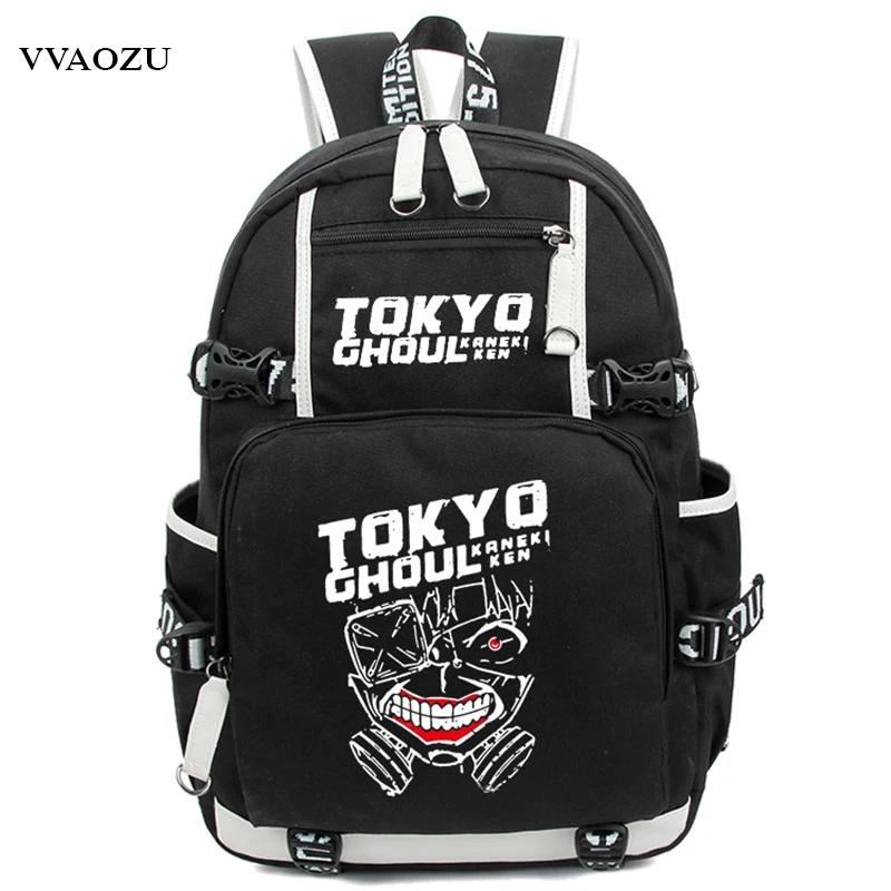 

High Quality Tokyo Ghoul Backpacks Luminous Nylon School Bags Backpack for Teenagers Backpack Women Men Bagpack Mochilas