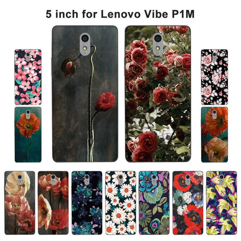 Чехлы для телефонов Lenovo Vibe P1M силиконовый защитный чехол с рисунком P1Ma40 P1 M