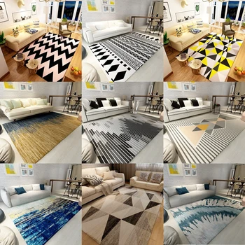 

Soft Cozy Abstract Design Home Decorator Floor Rug and Carpet Non-Slip Washable Durable Area Rug Children Kid Room Large Carpet