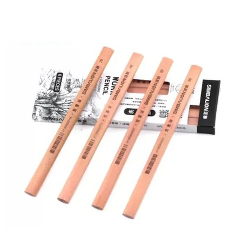 Simbalion Wide pencil lead lead art painting sketch pencil 2B 4B 8B 6B