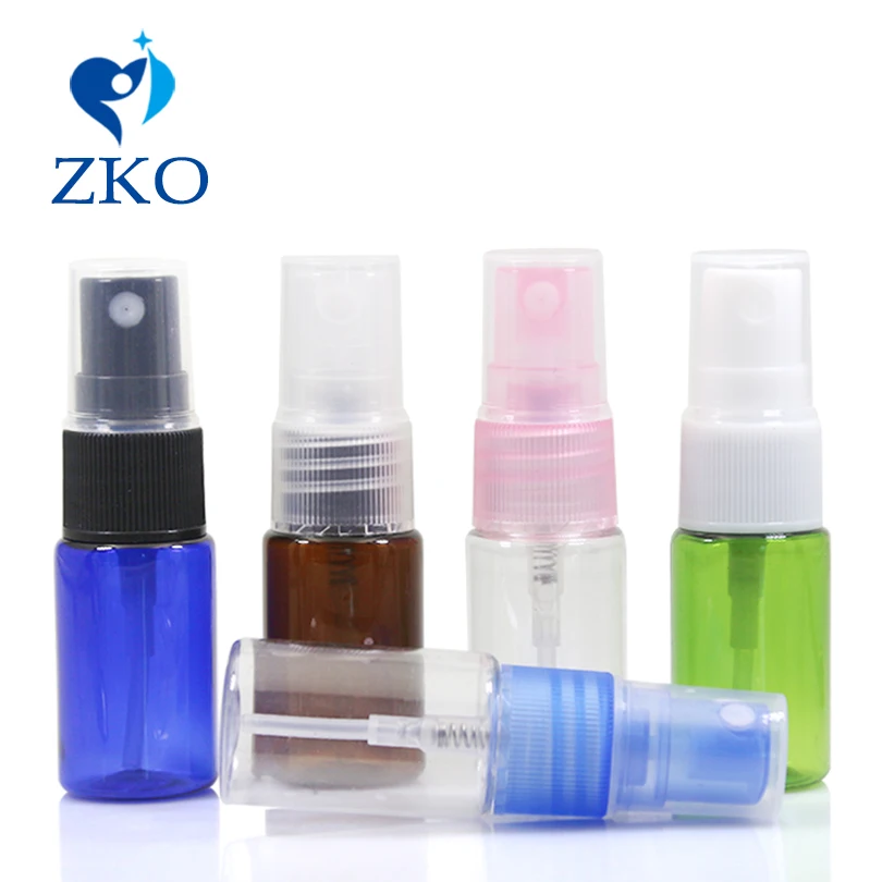 10ml Transparent/color Plastic Cosmetic Fine Mist Spray Bottle Portable