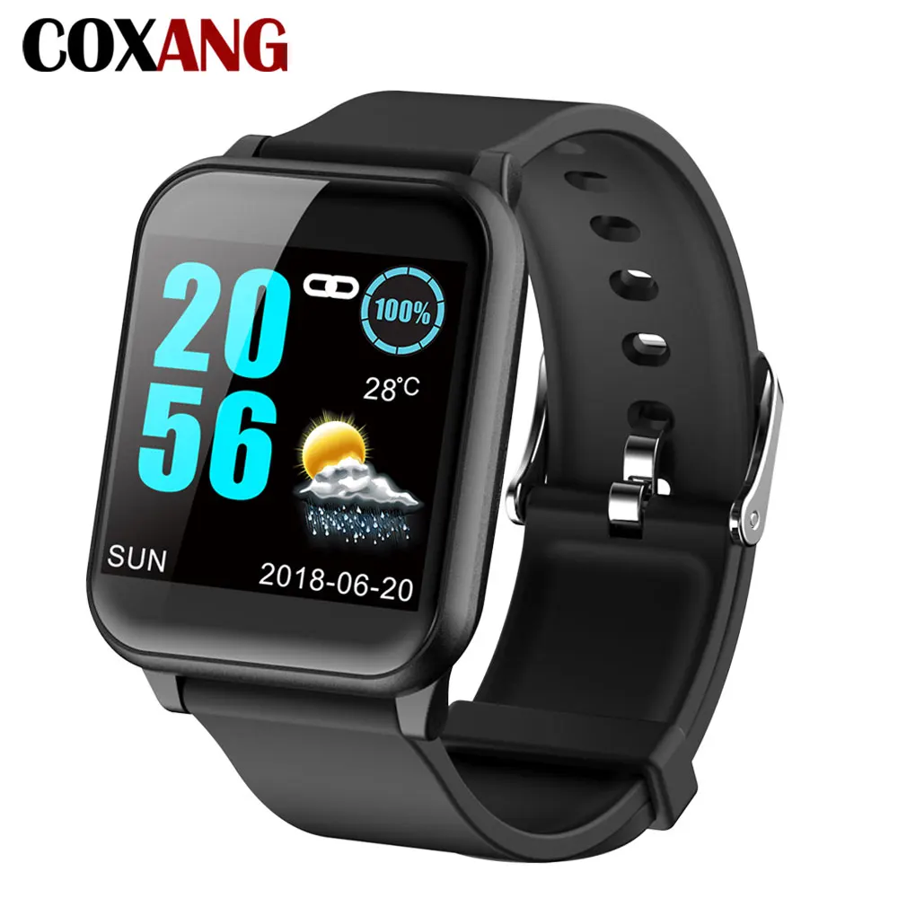 

COXANG Z02 Sport Smart Watch For Men Women Pedometer Activity Tracker Blood Pressure Heart Rate Monitor Smartwatches For Android