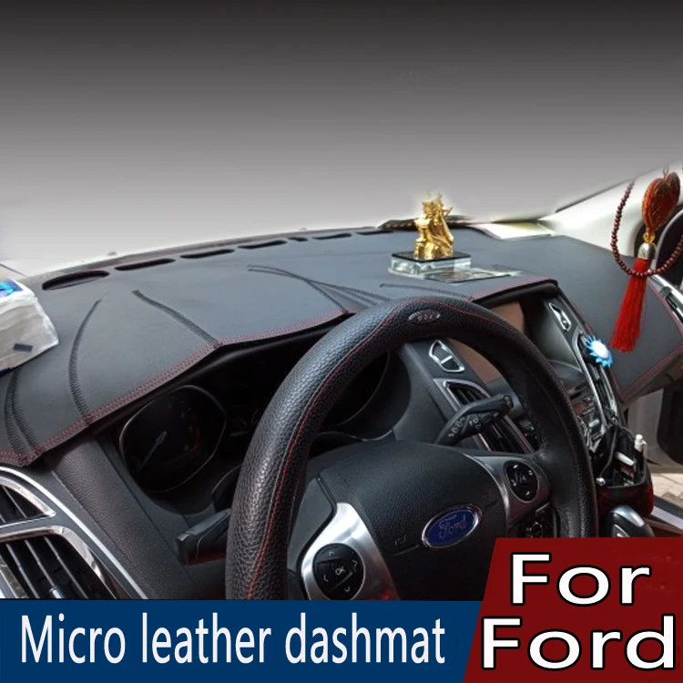 Кожаный коврик для приборной панели Ford Fiesta Mustang Ranger Everest Edge Explorer S-Max |
