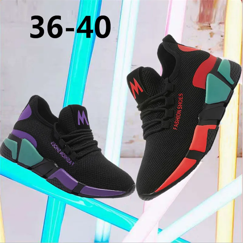 

Outdoor soft bottom breathable comfort mesh 2019 spring new trend summer mesh vulcanized shoes