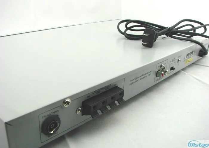 Hi-end цифровой стерео AM/FM тюнер 60 радио хранения дистанционное управление серебро