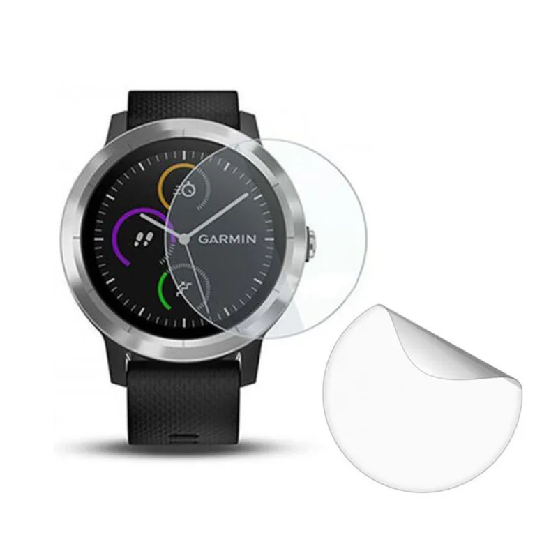 3 шт мягкая прозрачная защитная пленка для Garmin Vivoactive 3 Смарт-часы Vivoactive3 полная защитная крышка для экрана(не стекло