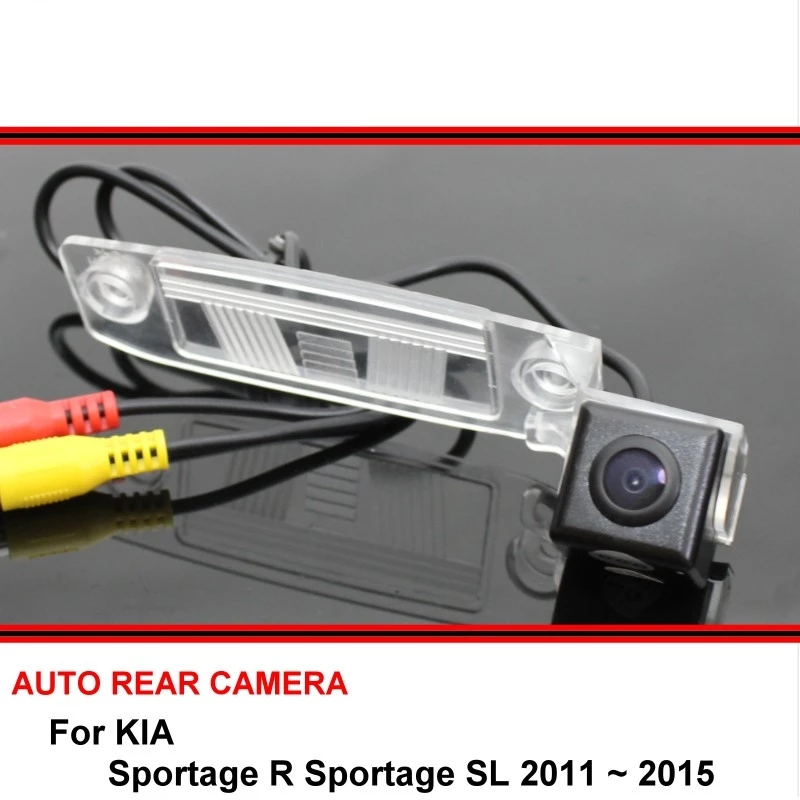 Камера заднего вида для KIA Sportage R SL 2011 ~ 2015 Автомобильная камера парковочная CCD с