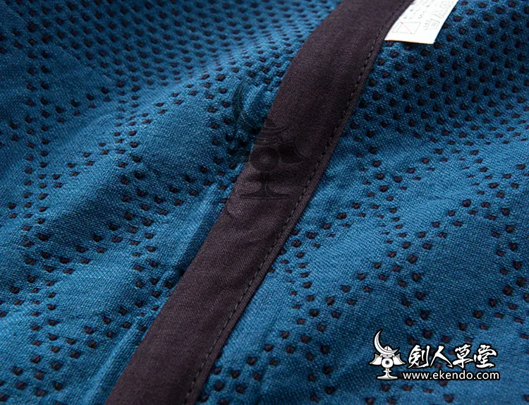 IKENDO.NET-KG032-двойной слой Keikogi индиго окрашенный Kendo Kendogi- хлопок все размеры японская форма kendo gi