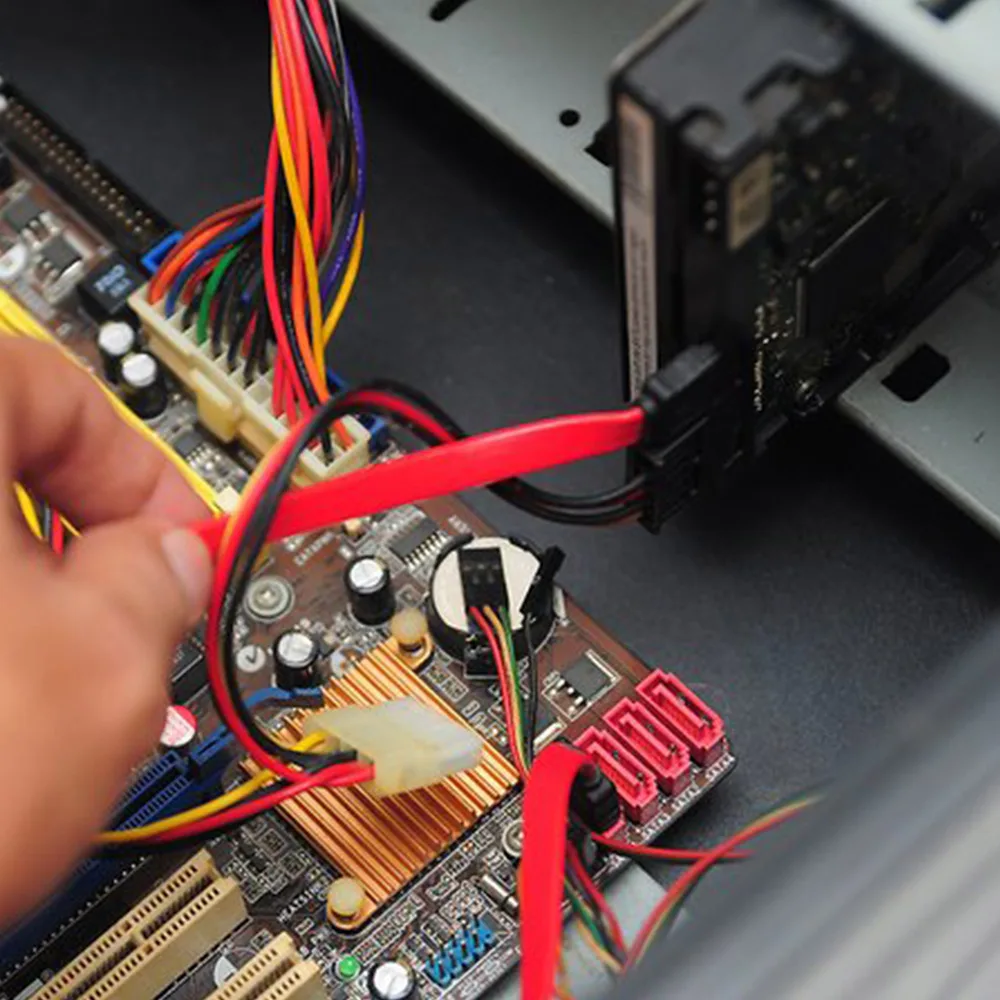 Новый 18 дюймов Sata кабель разъем SATA 3 0 III высокое Скорость 6 Гбит/с для передачи
