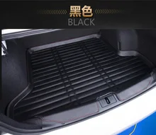 Myfmat custom mats car Cargo Liners pad for MITSUBISHI lancer V3/5/6 Pajero Sport Outlander Pajero V73 V77 V93 V97 new styling cargo liner trunk mats for mitsubishi asx pajero outlander pajero sport lancer ex boot liner rear trunk cargo mats tray carpet