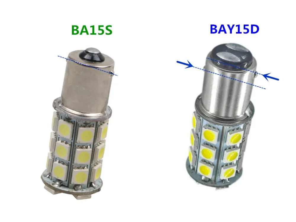 Стробоскоп BA15S BAY15D 1156 вспышка 1157 5050 27SMD всегда яркий светильник 24 В ba15s поворотный