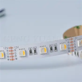 

5M 5050 4-in-1 LED RGBW RGB+Warm Cool White LED Strip 60LED/M Mix-Color 12V non-waterproof