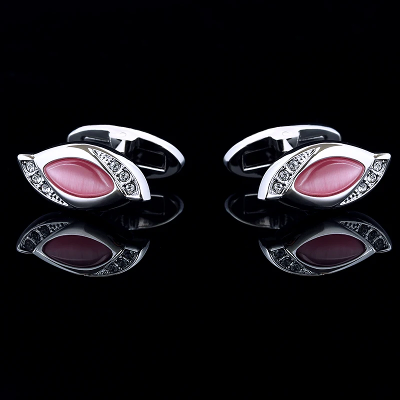 Tanie KFLK biżuteria koszula spinki do mankietów spinki do mankietów dla kobiet marki pani spinki do mankietów sprzedaż hurtowa przyciski różowy moda luksusowych wysokiej jakości darmowa wysyłka