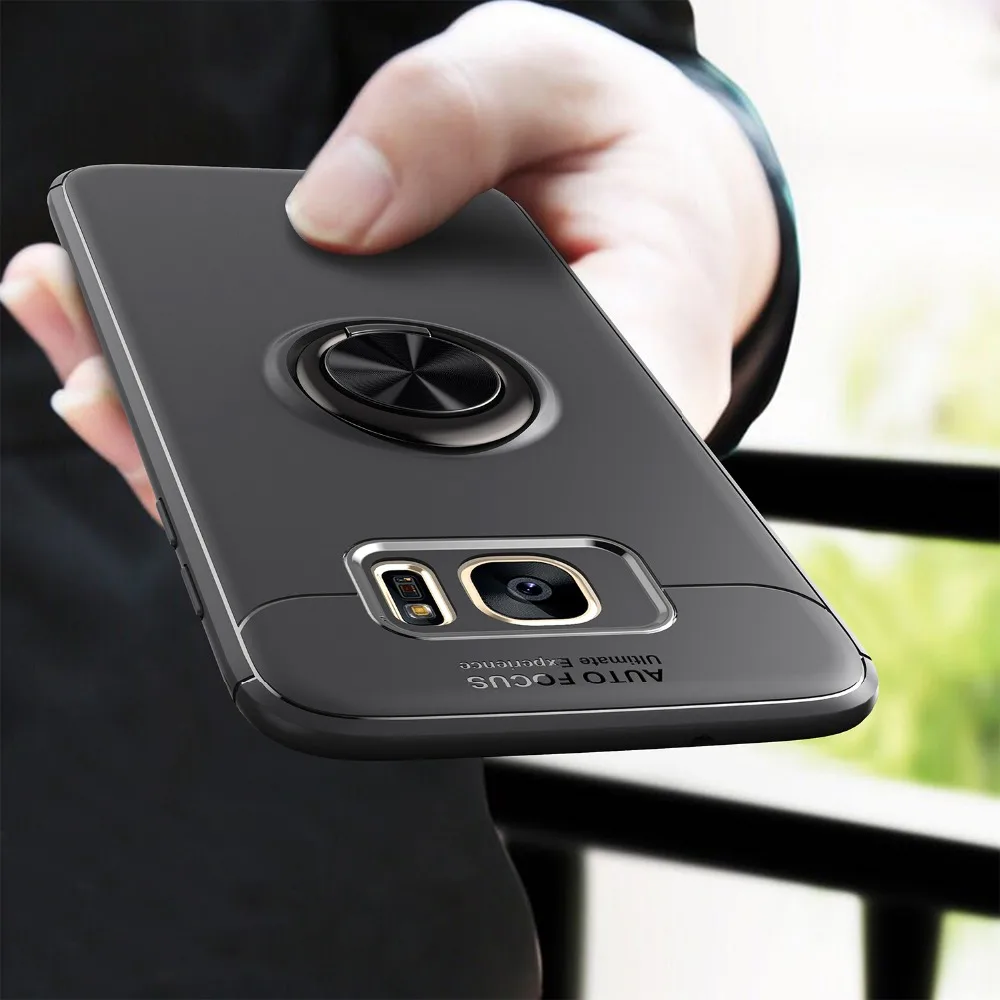 

HYAIZLZ Capa for Galaxy J6 Prime Case TPU Hidden Kickstand with Car Magnet Case for Samsung Galaxy J6 Prime Cover Fundas