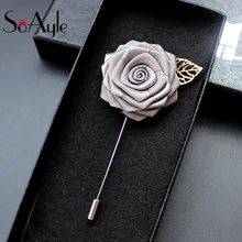 SoAyle мужской костюм аксессуары брошь для жениха Карманный квадратный брошь свадебные аксессуары художественный шафера украшения декольте