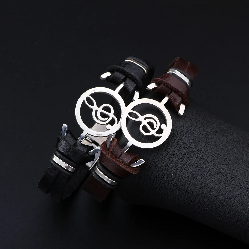 Мужской браслет в стиле ретро SIZZZ длина 22 см|bracelets for|leather braceletleather bracelets for men |