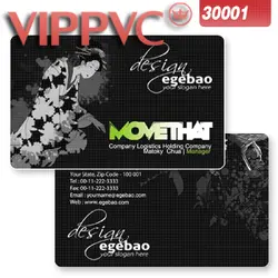 A30001 смещение cmyk прозрачные Бизнес cardplastic cardsclear ПВХ карты