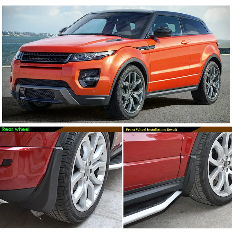 Аксессуары подходят для Range Rover Evoque Dynamic 2012- Брызговики переднее заднее крыло