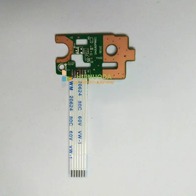 Power Button Board Switch w// Flex Cable for HP 14-N 15-N Series DA0U83PB6E0