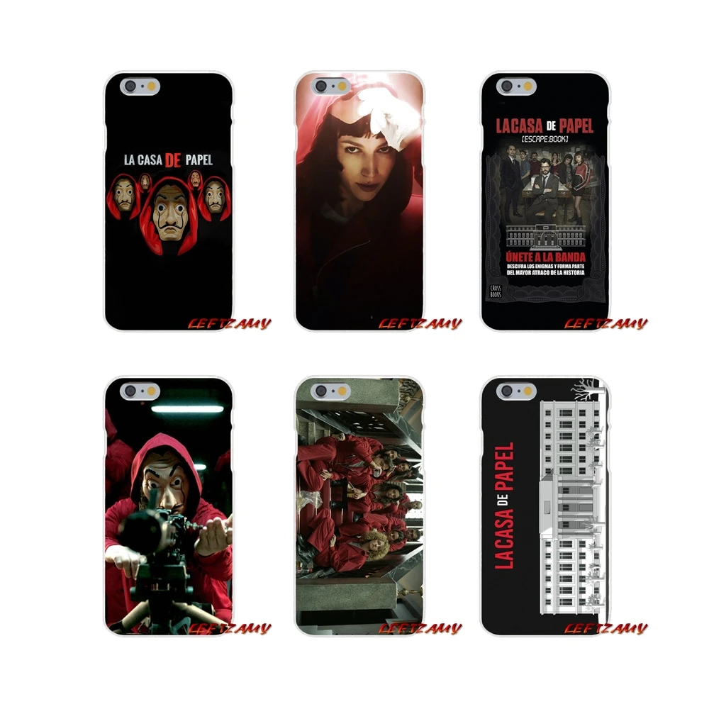 

For Xiaomi Redmi Note 6A MI8 Pro S2 A2 Lite Se MIx Max 2 3 F1 For Oneplus 3 6T La Casa De Papel Accessories Phone Shell Covers